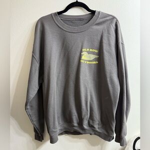 Old Row Duck Outdoors Gray Sweater